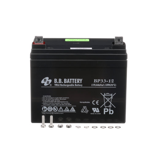 Battery, Lead Acid, Vr, 12V, 33Ah Battery, Lead Acid, Vr, 12V, 33Ah