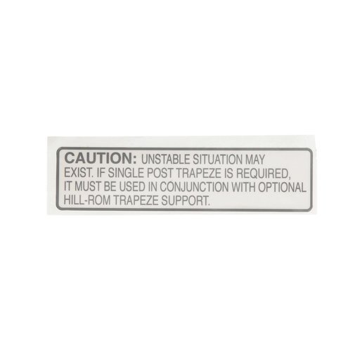 Label, Caution Trapeze Label, Caution Trapeze