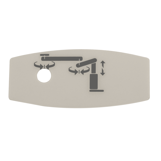 Label, Control, Top Brake Label, Control, Top Brake