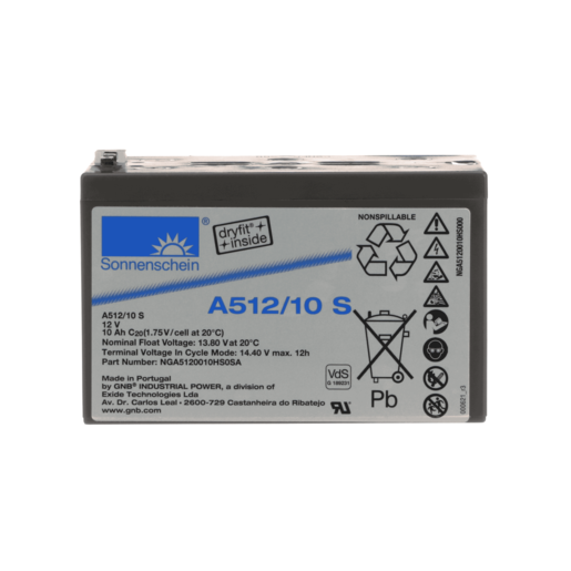 Battery, 12V/10, 0Ah Battery, 12V/10, 0Ah