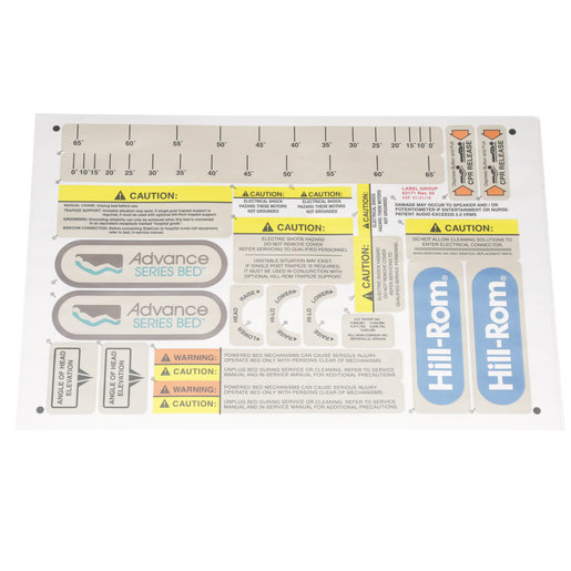 Label, Group Advance Bed Label, Group Advance Bed