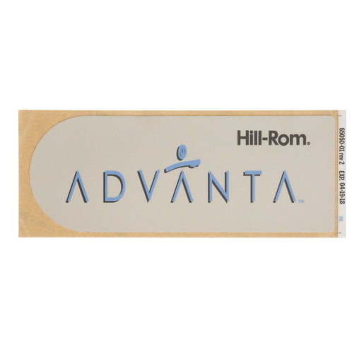 Label, Advanta Siderail, LH Label, Advanta Siderail, LH