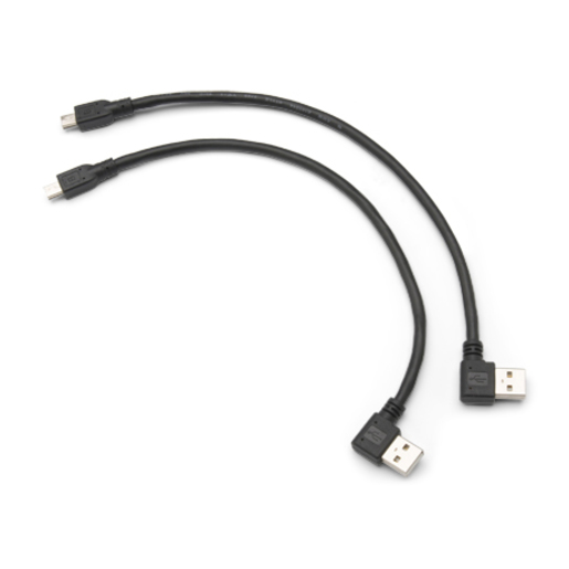 10.5 in. Mini-USB B-to-USB A Right Cable 10.5 in. Mini-USB B-to-USB A Right Cable