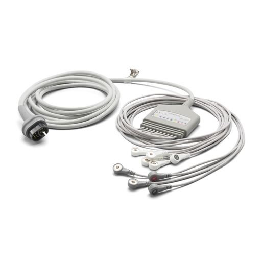 Patient Cable, ECG, 12-Lead, IEC, Shielded Patient Cable, ECG, 12-Lead, IEC, Shielded