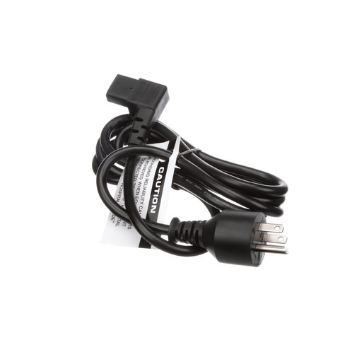 6 ft. Power Cord w/ Right Angle IEC Connector 6 ft. Power Cord w/ Right Angle IEC Connector